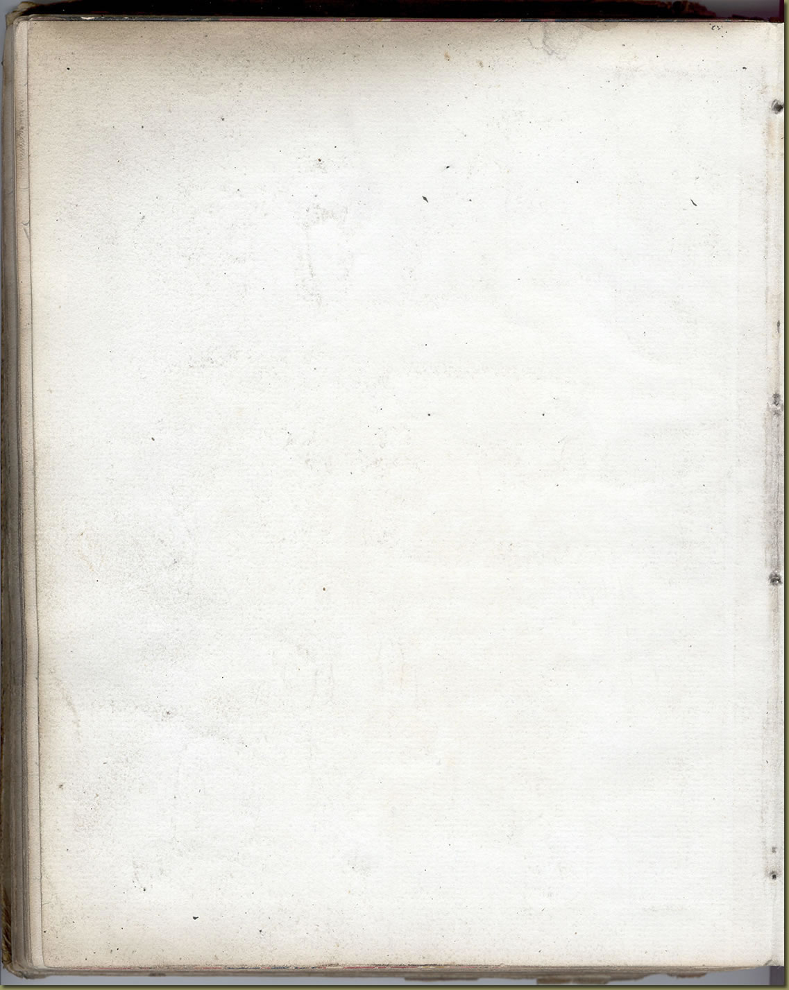 blank cover page